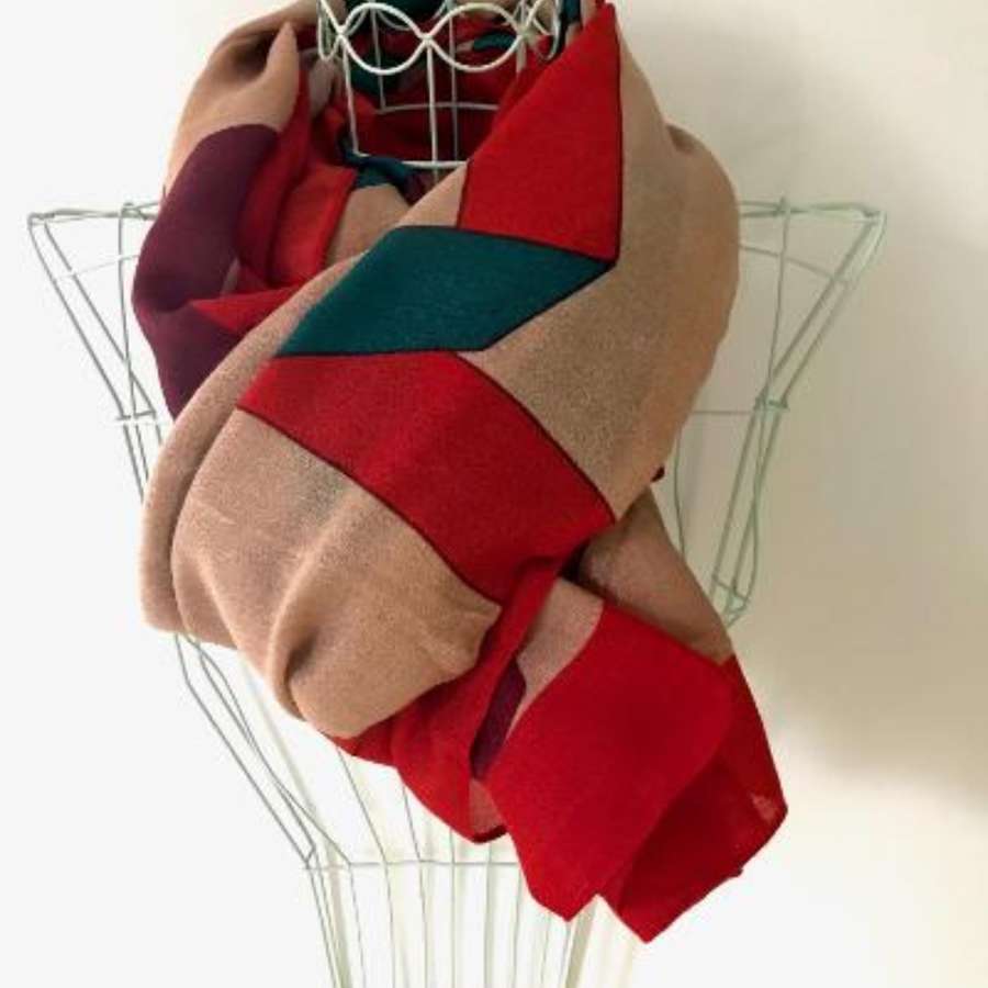 Multicoloured scarf