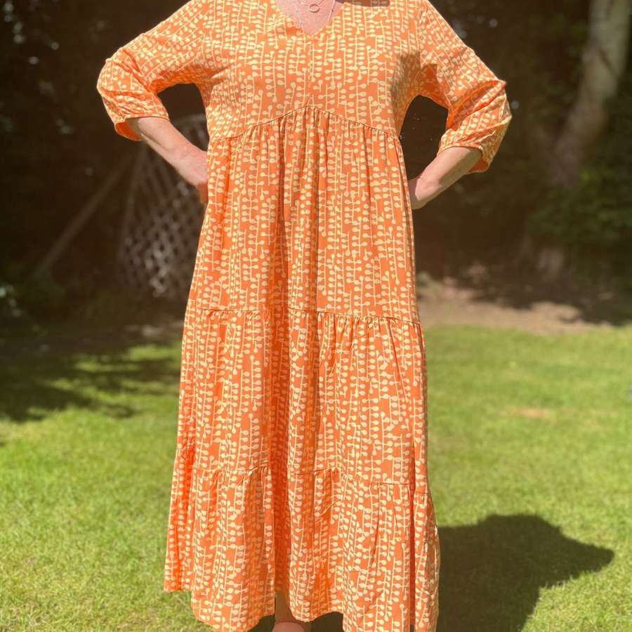 Katie dress - orange
